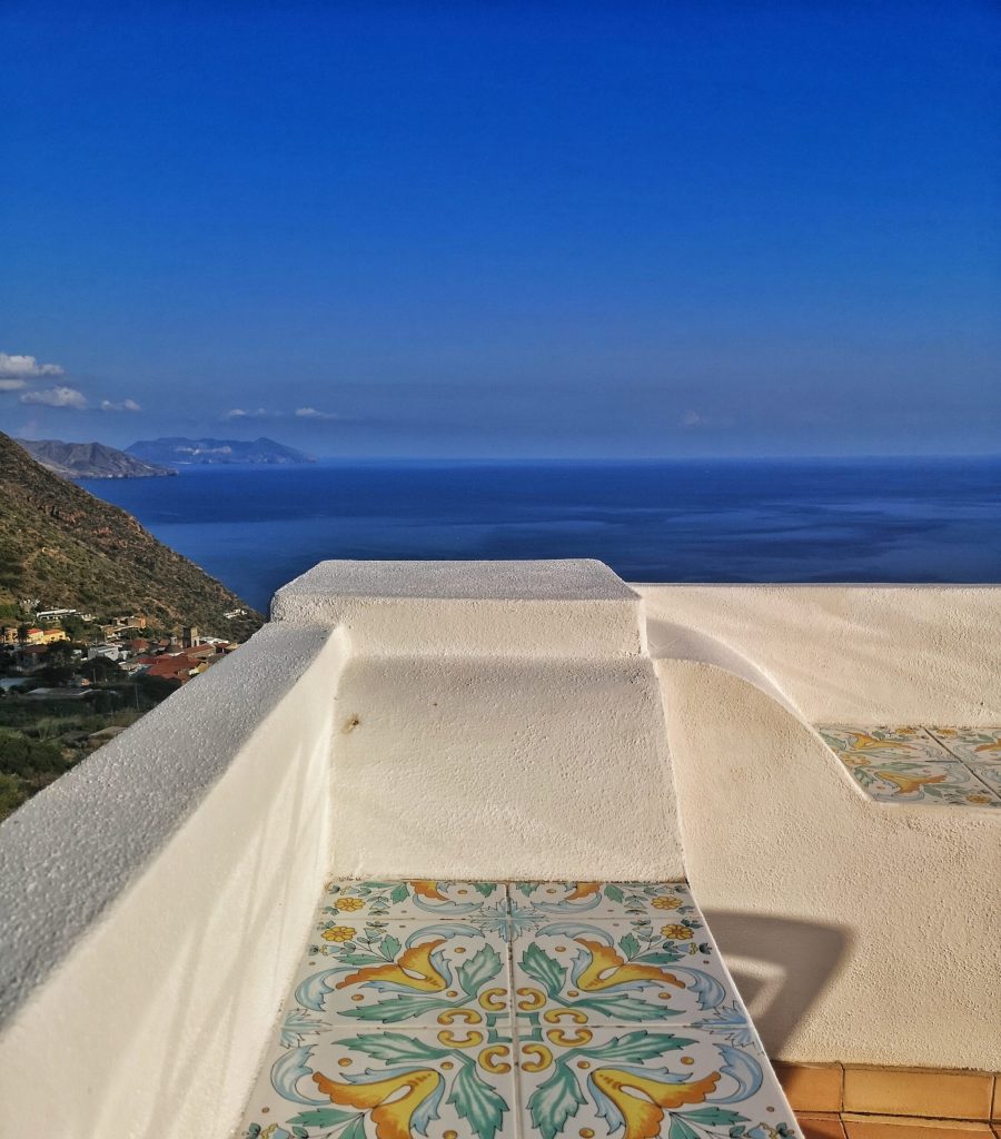 Terrazza vista mare EOLIE SALINA