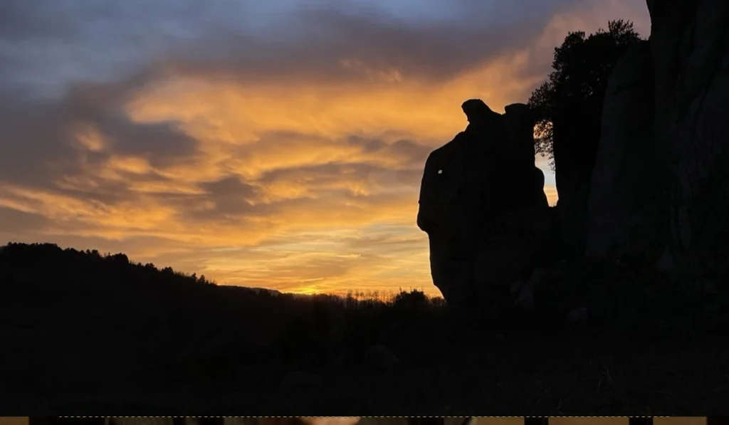 argimusco al tramonto