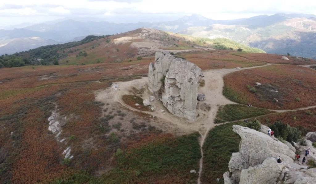 argimusco dall'alto