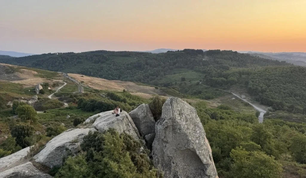 foto argimusco al tramonto