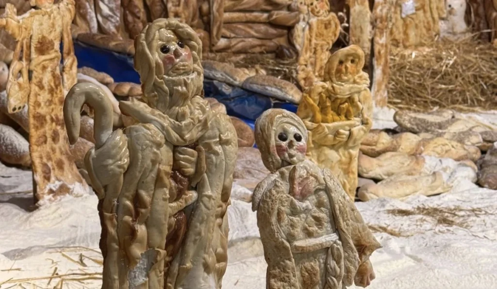 presepe di pane