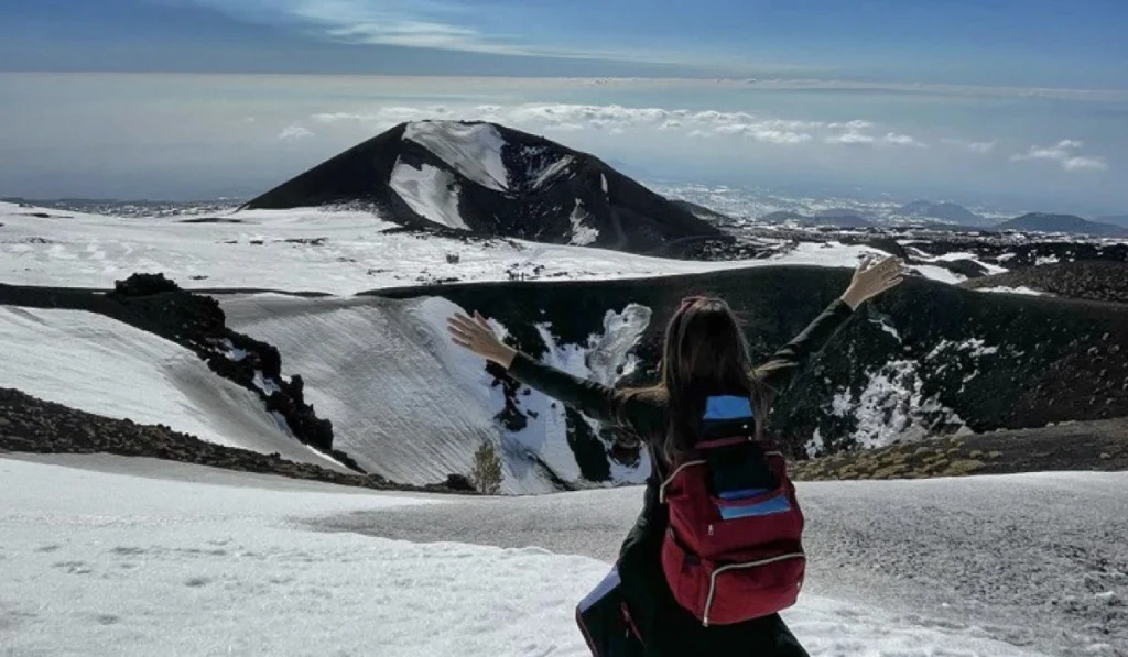 Ciaspolata sull'Etna