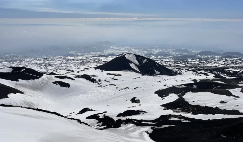 Etna innevato