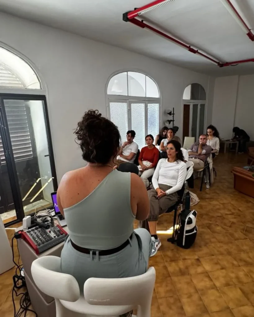 foto corso social media dal vivo