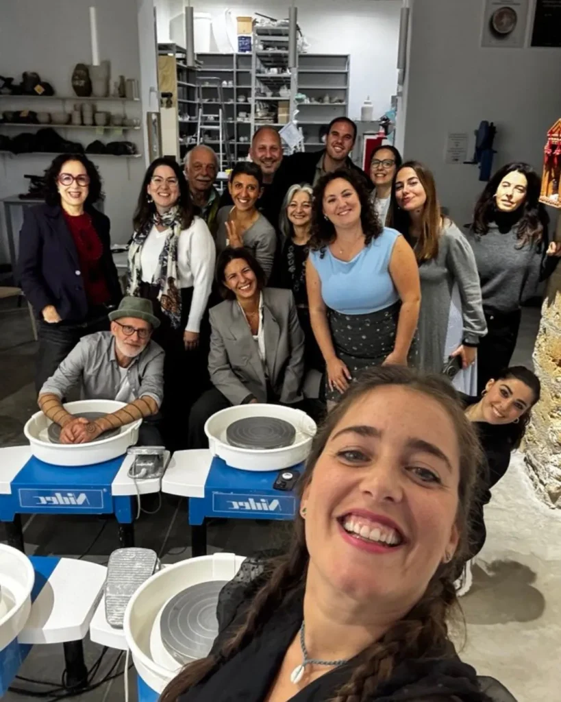 foto gruppo corso sui social