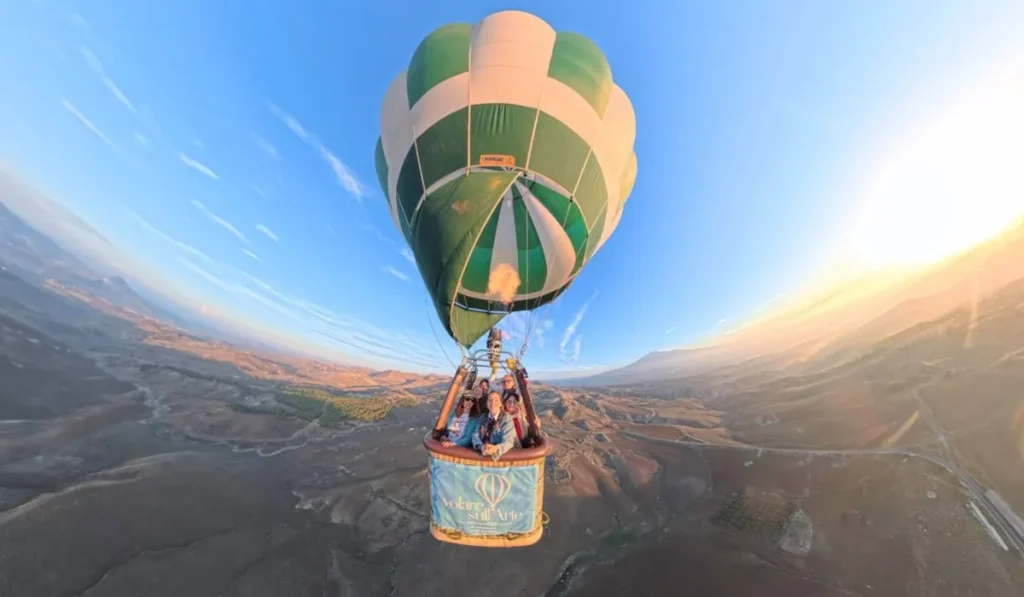 giro in mongolfiera