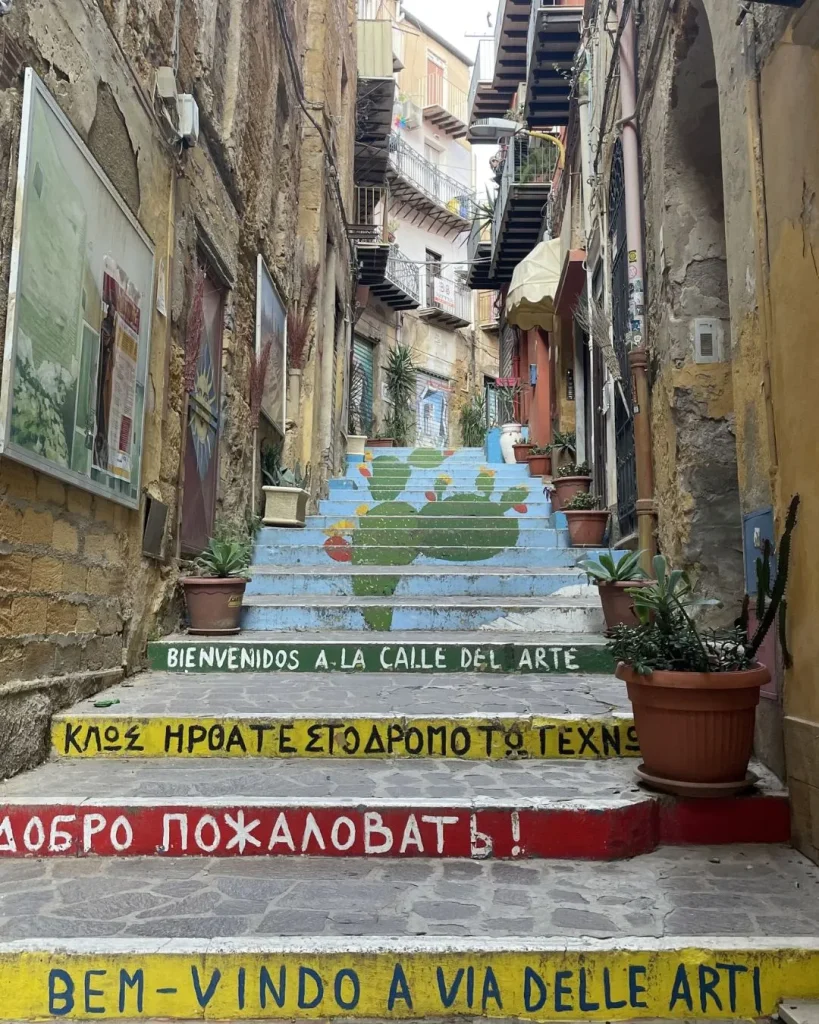 scalinata artisti