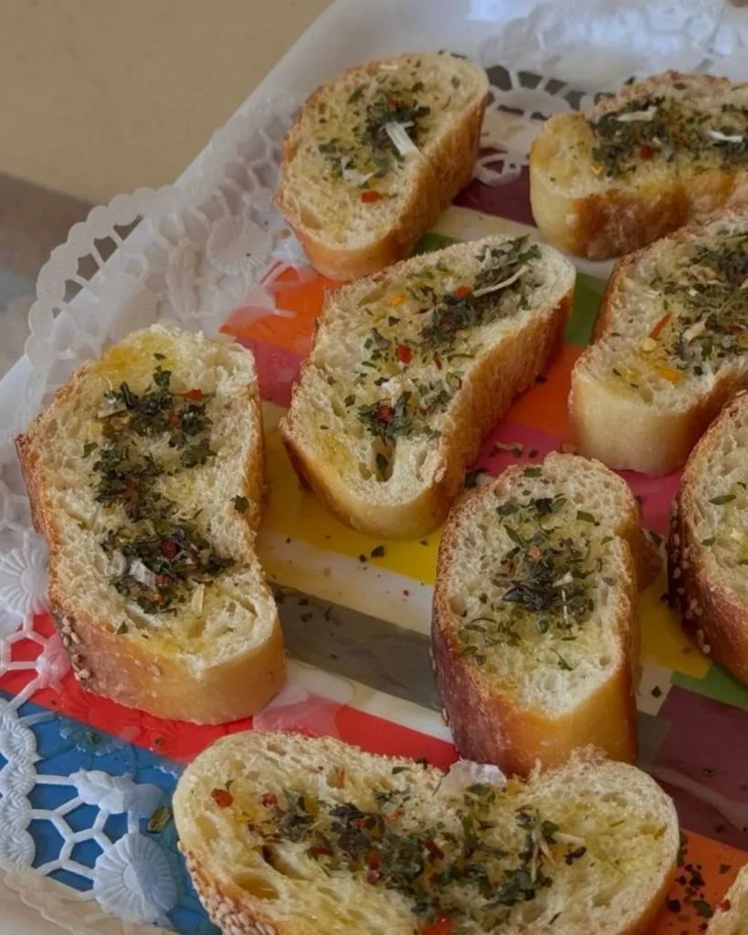 bruschette con olio