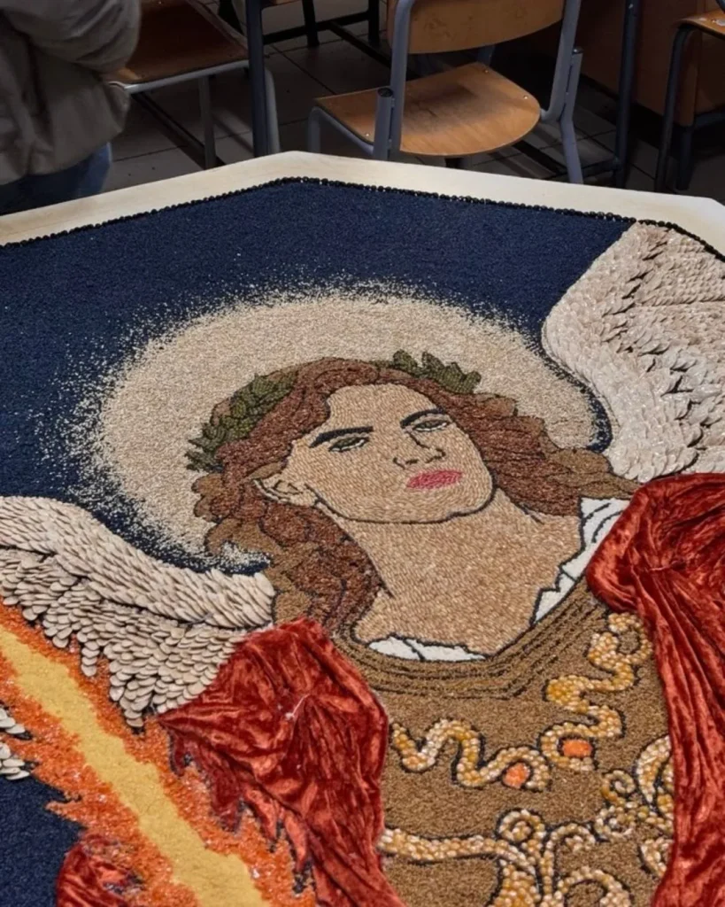 esempio decorativo archi di pasqua