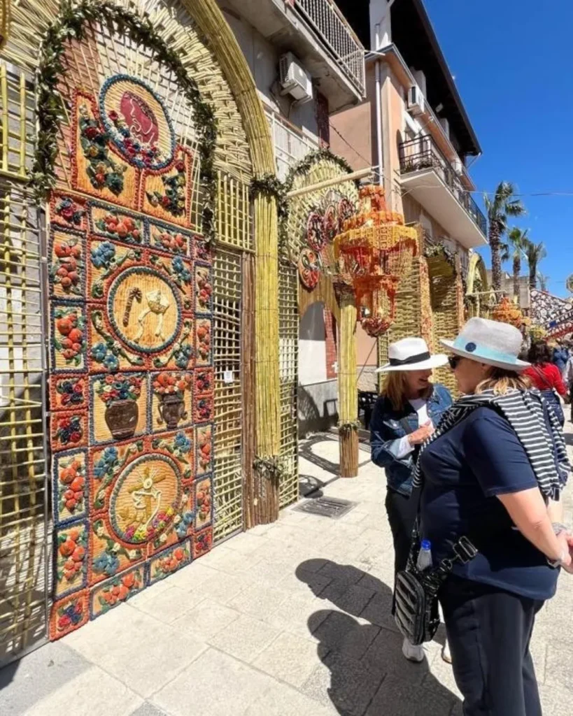 archi di pasqua san biagio platani