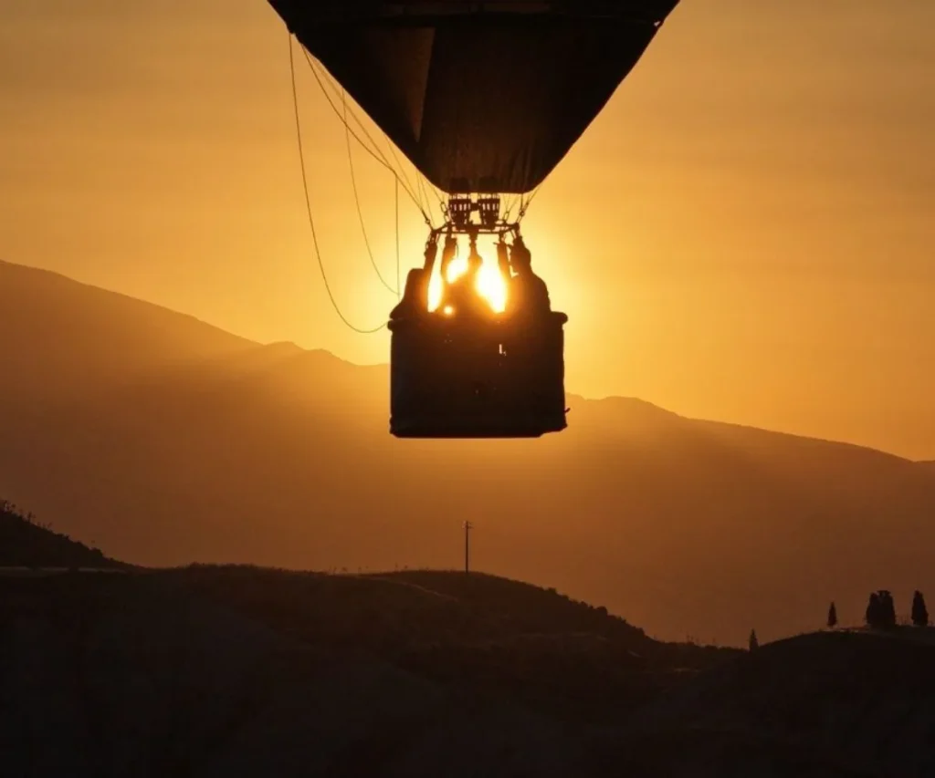 alba dalla mongolfiera a centuripe