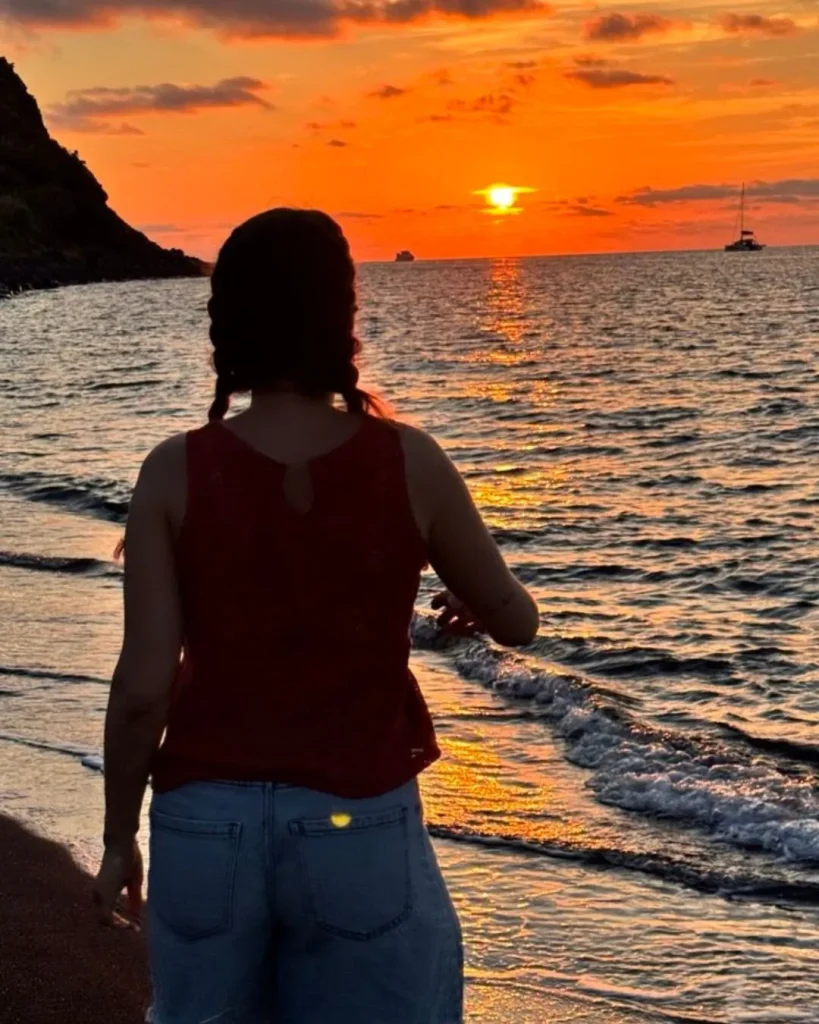 tramonto a stromboli